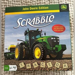 HASBRO JOHN DEERE EDITION SCRABBLE Ages 8+